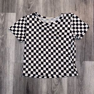 Checkered t-shirt
